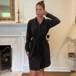 NWT safari shirt dress